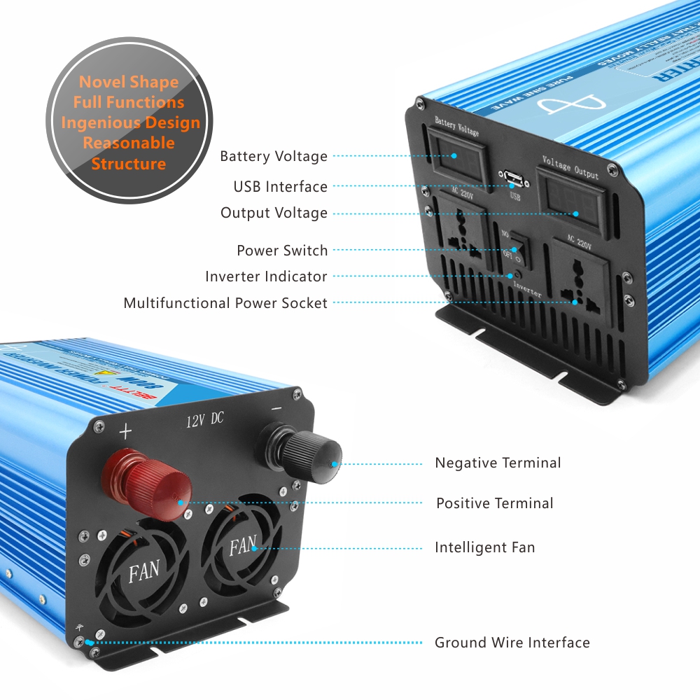 BELTTT 800W pure sine wave inverter